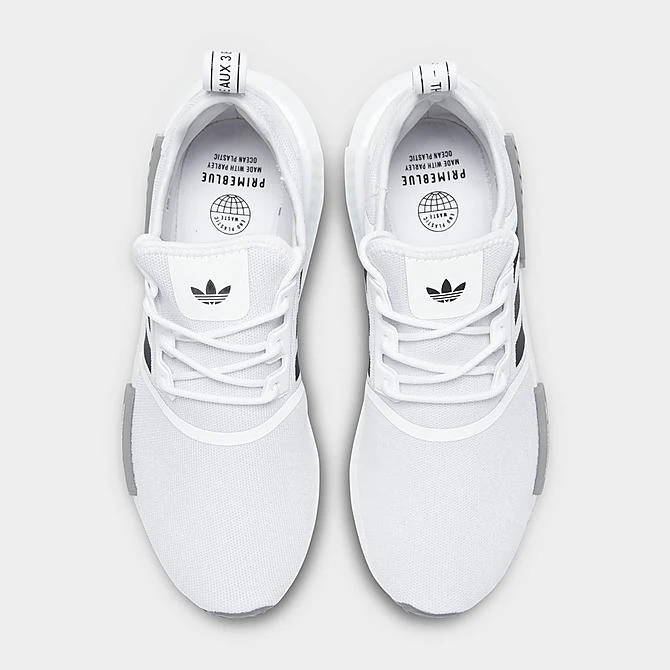 Men's Adidas Originals NMD R1 Casual Shoes Cloud White/Core Black/Grey - GZ9261 100 7 Men's Adidas Originals NMD R1 Casual Shoes Cloud White/Core Black/Grey - GZ9261 100 - Image 5