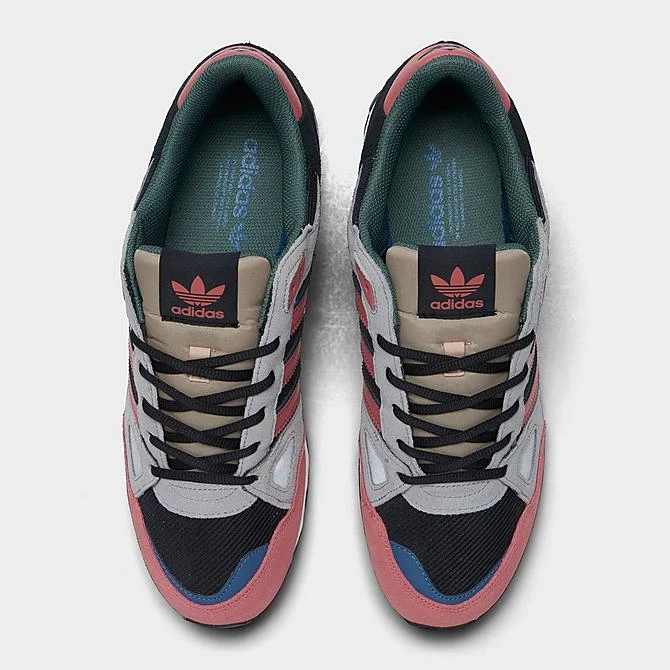 Men's Adidas Originals ZX 750 Casual Shoes Black/Wonder Red - H06328 001 7 Men's Adidas Originals ZX 750 Casual Shoes Black/Wonder Red - H06328 001 - Image 5