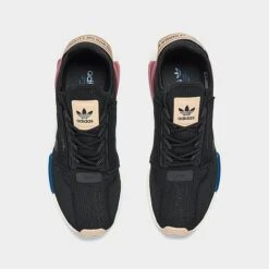 Men's Adidas Originals NMD R1 V2 Casual Shoes Black/Black/Altered Blue - H06330 001 -Stealth Fit Shop H06330 001 P5