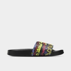 Men's Reebok Classic Slide Sandals Core Black/Multi - HP2208 001