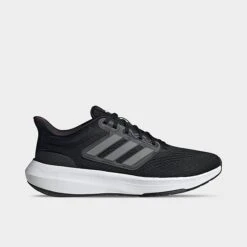 Men's Adidas Ultrabounce Running Shoes Black/White/Black - HP5796 001