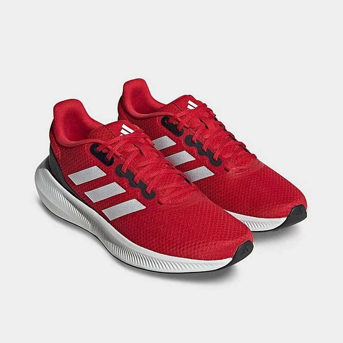 Men's Adidas Runfalcon 3 Running Shoes Black/Carbon/Solar Red - HP7547 610 4 Men's Adidas Runfalcon 3 Running Shoes Black/Carbon/Solar Red - HP7547 610 - Image 2