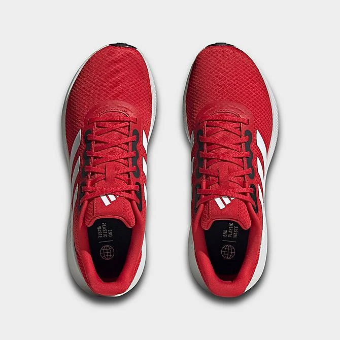 Men's Adidas Runfalcon 3 Running Shoes Black/Carbon/Solar Red - HP7547 610 7 Men's Adidas Runfalcon 3 Running Shoes Black/Carbon/Solar Red - HP7547 610 - Image 5