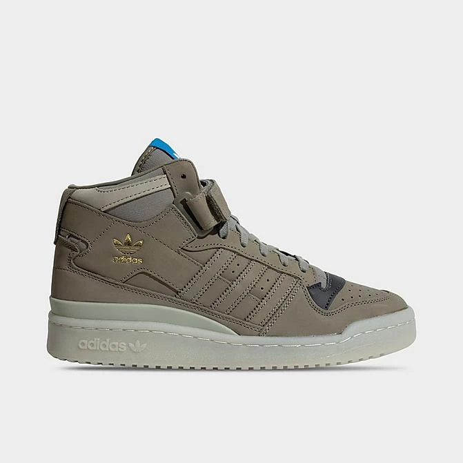 Men's Adidas Originals Forum Mid Casual Shoes Clay/Solid Grey/Sesame - HQ1508 020 3 Men's Adidas Originals Forum Mid Casual Shoes Clay/Solid Grey/Sesame - HQ1508 020