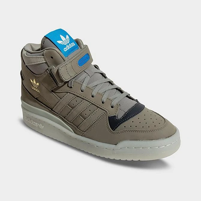 Men's Adidas Originals Forum Mid Casual Shoes Clay/Solid Grey/Sesame - HQ1508 020 4 Men's Adidas Originals Forum Mid Casual Shoes Clay/Solid Grey/Sesame - HQ1508 020 - Image 2