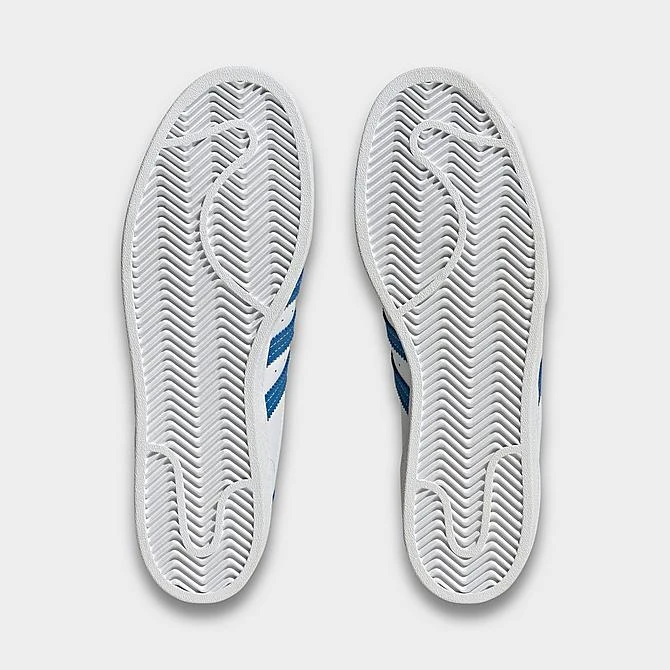 Men's Adidas Originals Superstar Casual Shoes White/Sand Strata/Bright Royal - HQ2167 100 8 Men's Adidas Originals Superstar Casual Shoes White/Sand Strata/Bright Royal - HQ2167 100 - Image 6