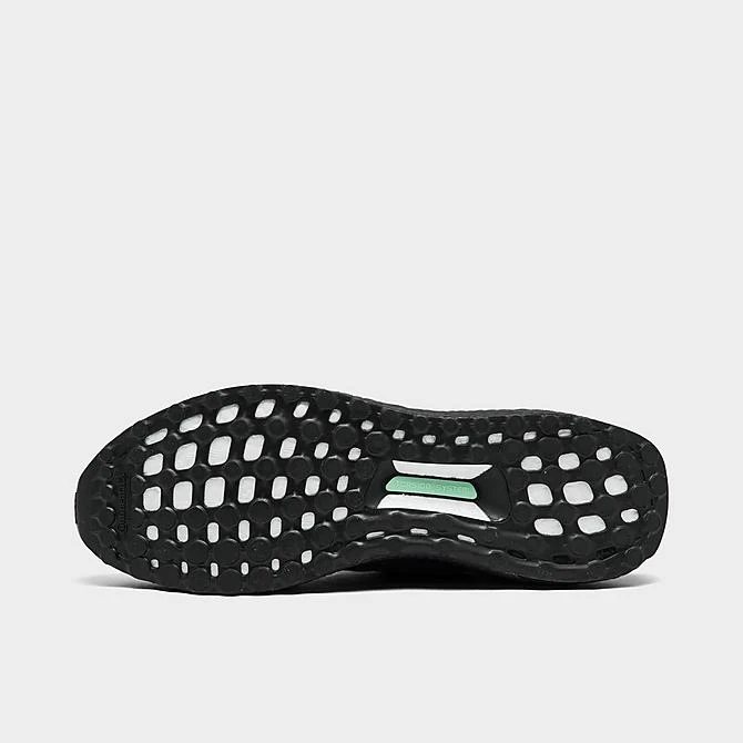 Men's Adidas UltraBOOST 1.0 DNA Running Shoes Black/Black/Beam Green - HQ4199 001 8 Men's Adidas UltraBOOST 1.0 DNA Running Shoes Black/Black/Beam Green - HQ4199 001 - Image 6