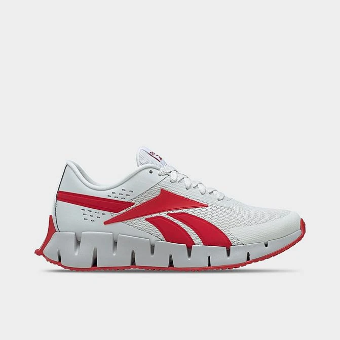 Men's Reebok Zig Dynamica 2.0 Running Shoes Pure Grey/Vector Red/Pure Grey - HQ5889 058 3 Men's Reebok Zig Dynamica 2.0 Running Shoes Pure Grey/Vector Red/Pure Grey - HQ5889 058