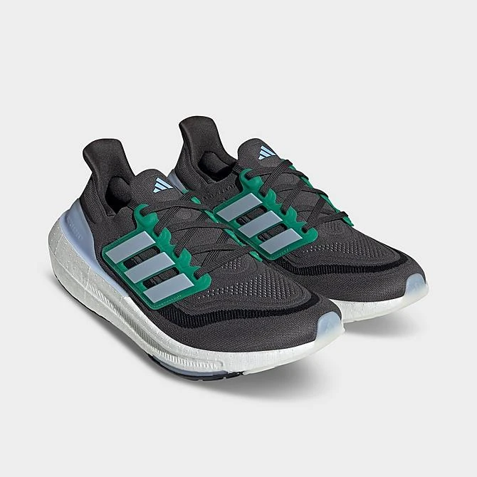 Men's Adidas Ultraboost Light Running Shoes Carbon/Blue Dawn/Court Green - HQ6342 099 4 Men's Adidas Ultraboost Light Running Shoes Carbon/Blue Dawn/Court Green - HQ6342 099 - Image 2
