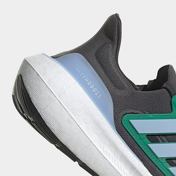 Men's Adidas Ultraboost Light Running Shoes Carbon/Blue Dawn/Court Green - HQ6342 099 5 Men's Adidas Ultraboost Light Running Shoes Carbon/Blue Dawn/Court Green - HQ6342 099 - Image 3