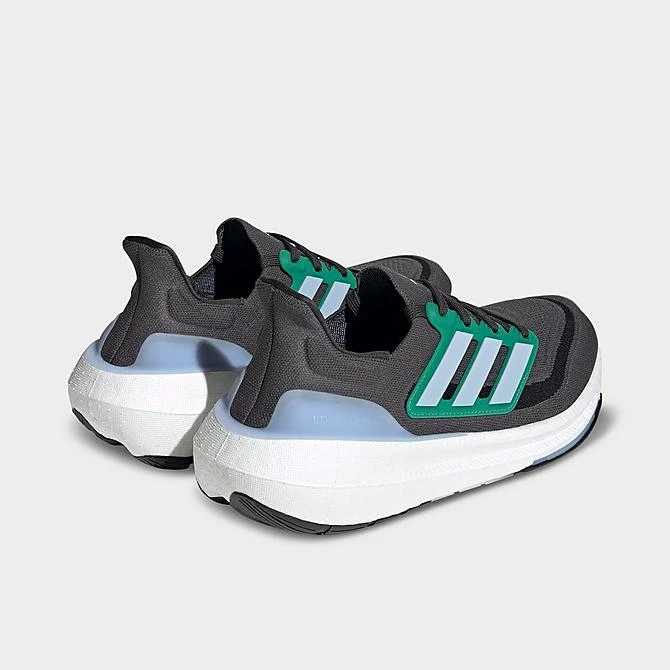 Men's Adidas Ultraboost Light Running Shoes Carbon/Blue Dawn/Court Green - HQ6342 099 6 Men's Adidas Ultraboost Light Running Shoes Carbon/Blue Dawn/Court Green - HQ6342 099 - Image 4