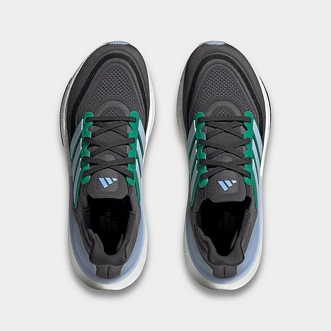 Men's Adidas Ultraboost Light Running Shoes Carbon/Blue Dawn/Court Green - HQ6342 099 7 Men's Adidas Ultraboost Light Running Shoes Carbon/Blue Dawn/Court Green - HQ6342 099 - Image 5