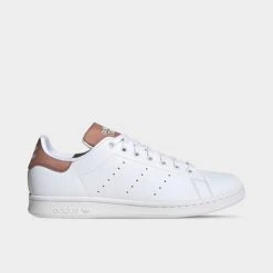 Men's Adidas Originals Stan Smith Primegreen Casual Shoes White/White/Clay Strata - HQ6779 100