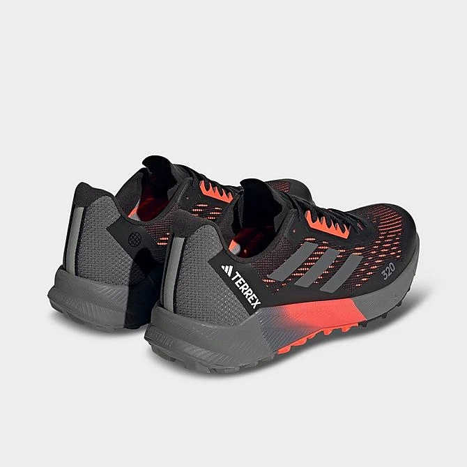 Men's Adidas Terrex Agravic Flow 2 Trail Running Shoes Black/Grey/White - HR1114 001 6 Men's Adidas Terrex Agravic Flow 2 Trail Running Shoes Black/Grey/White - HR1114 001 - Image 4