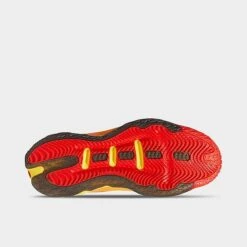 Adidas Dame 8 Basketball Shoes Black/Team Yellow/Vivid Red - HR1562 001 -Stealth Fit Shop HR1562 001 P6
