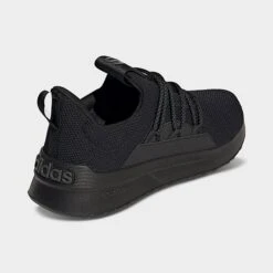 Men's Adidas Lite Racer Adapt 4.0 Casual Shoes Black/Black/Grey - HR1800 001 -Stealth Fit Shop HR1800 001 P4