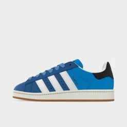 Men's Adidas Originals Campus 00s Casual Shoes Bright Blue/White/Dark Marine - ID2049 100
