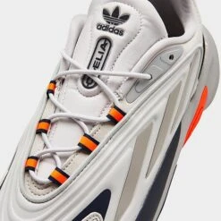 Men's Adidas Originals Ozelia Casual Shoes White/Grey/Black/Screaming Orange - ID2400 056 -Stealth Fit Shop ID2400 056 P3