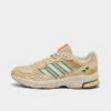 Men's Adidas Spiritain 2000 Casual Shoes Wonder White/Beige/Flash Orange/Green - ID5409 100 -Stealth Fit Shop ID5409 100 P1