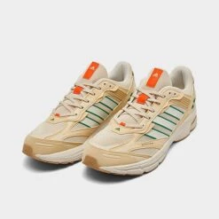Men's Adidas Spiritain 2000 Casual Shoes Wonder White/Beige/Flash Orange/Green - ID5409 100 -Stealth Fit Shop ID5409 100 P2