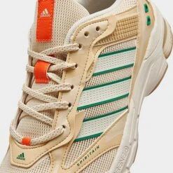 Men's Adidas Spiritain 2000 Casual Shoes Wonder White/Beige/Flash Orange/Green - ID5409 100 -Stealth Fit Shop ID5409 100 P3