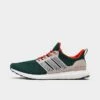 Men's Adidas UltraBOOST 1.0 DNA Running Shoes Green/Core Blue/Wonder Beige - ID9668 305