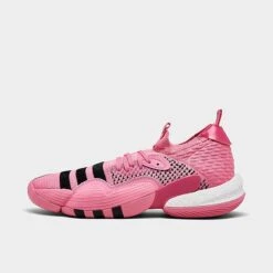 Adidas Trae Young 2.0 Basketball Shoes Bliss Pink/Core Black/Pulse Magenta - IE1667 680