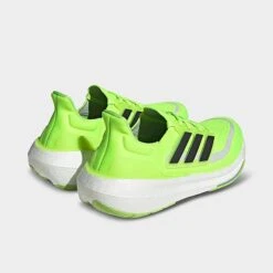 Men's Adidas Ultraboost Light Running Shoes Lucid Lemon/Black/Crystal White - IE1767 023 -Stealth Fit Shop IE1767 023 P4