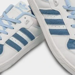 Men's Adidas Originals Rivalry Low 86 Casual Shoes Off White/Clear Sky/Orbit Grey - IE7137 100 -Stealth Fit Shop IE7137 100 P3