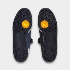 Men's Adidas Originals Forum Low Casual Shoes Night Indigo/Cloud White/Crew Yellow - IE7172 100 -Stealth Fit Shop IE7172 100 P6