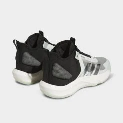 Men's Adidas Adizero Select Basketball Shoes Sesame/Core Black/Linen Green - IE9265 250 -Stealth Fit Shop IE9265 250 P4