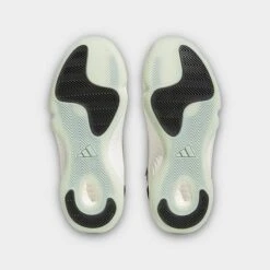 Men's Adidas Adizero Select Basketball Shoes Sesame/Core Black/Linen Green - IE9265 250 -Stealth Fit Shop IE9265 250 P6