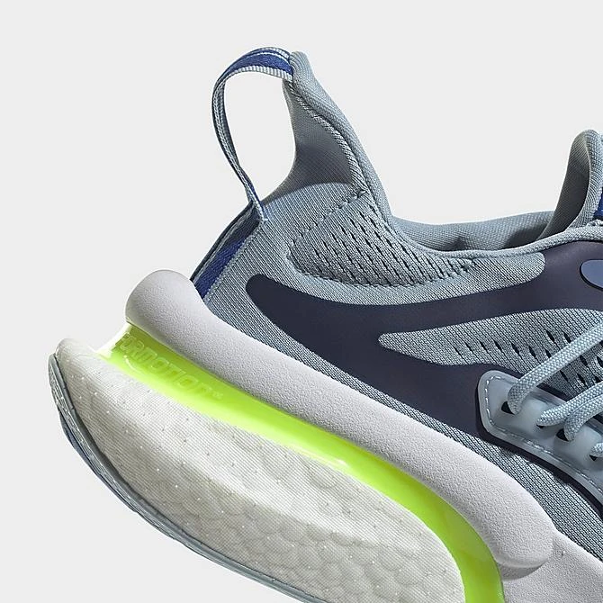 Men's Adidas AlphaBoost V1 Running Shoes Wonder Blue/Lucid Lemon/Team Royal Blue - IE9701 538 5 Men's Adidas AlphaBoost V1 Running Shoes Wonder Blue/Lucid Lemon/Team Royal Blue - IE9701 538 - Image 3