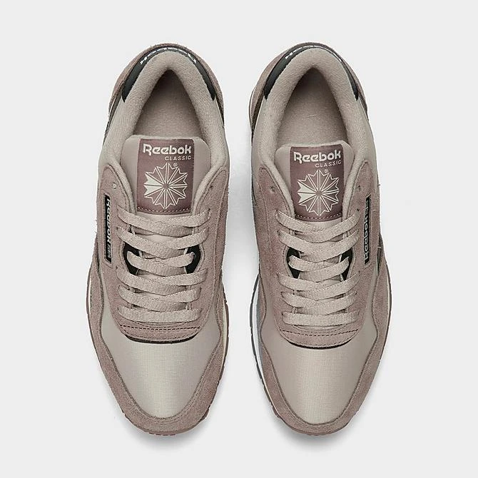 Men's Reebok Classic Nylon Casual Shoes Modern Beige/Dark Brown/Vintage Chalk - IF3351 269 7 Men's Reebok Classic Nylon Casual Shoes Modern Beige/Dark Brown/Vintage Chalk - IF3351 269 - Image 5