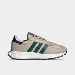Men's Adidas Originals Retropy E5 Casual Shoes Wonder Beige/Collegiate Green/Dark Blue - IG9992 270