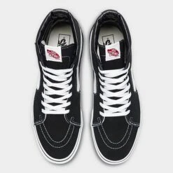 Vans Sk8-Hi Casual Shoes Black - SK8HI B8C 12 Vans Sk8-Hi Casual Shoes Black - SK8HI B8C -Stealth Fit Shop SK8HI B8C P5